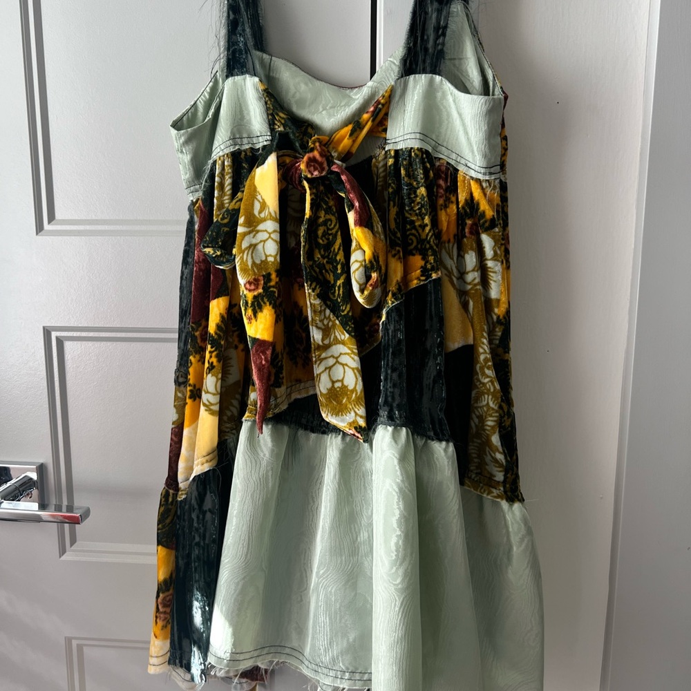 Patchwork Mini Dress - image 3